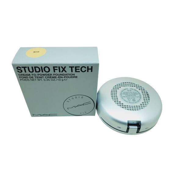 MAC Studio Fix Tech N18 Cream To Powder Foundation - Picture 3 of 4